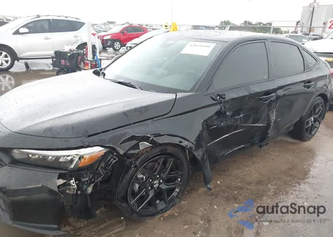 2025 Honda Civic Sport z USA, uszkodzony, nr VIN 2HGFE2F53SH562646